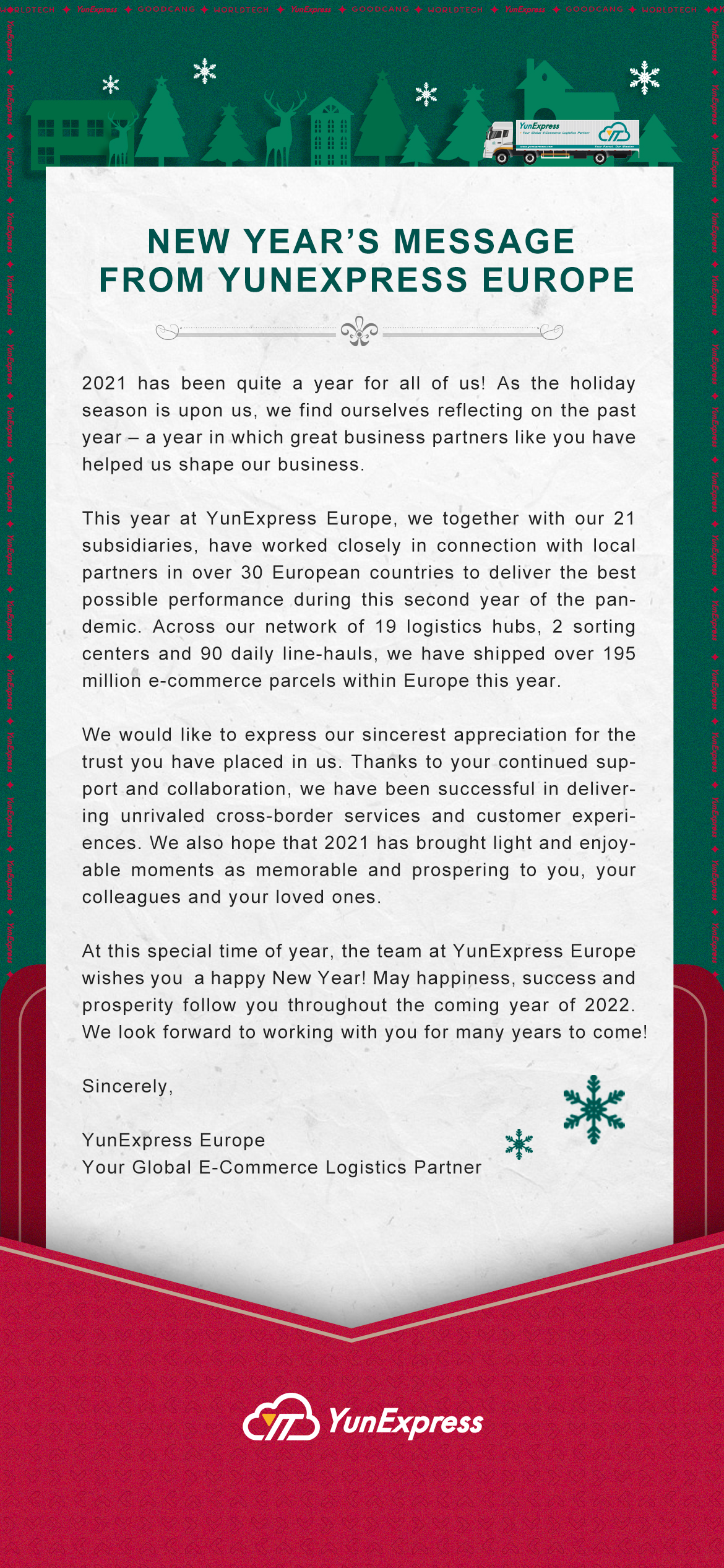 YunExpress_New Year Card - YunExpress Europe